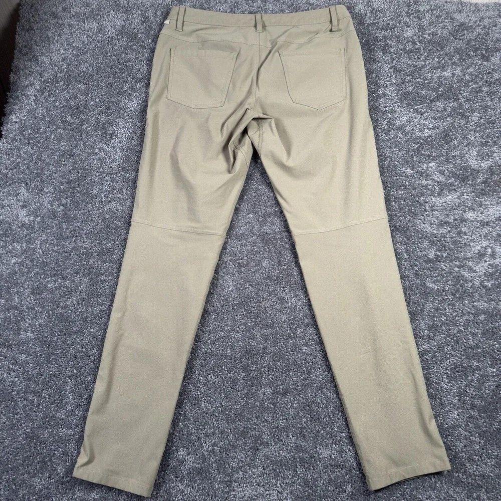 Lululemon Men 32 Sand ABC Classic Warpstreme Fabric 5 Pocket Jeans M5552S *READ*